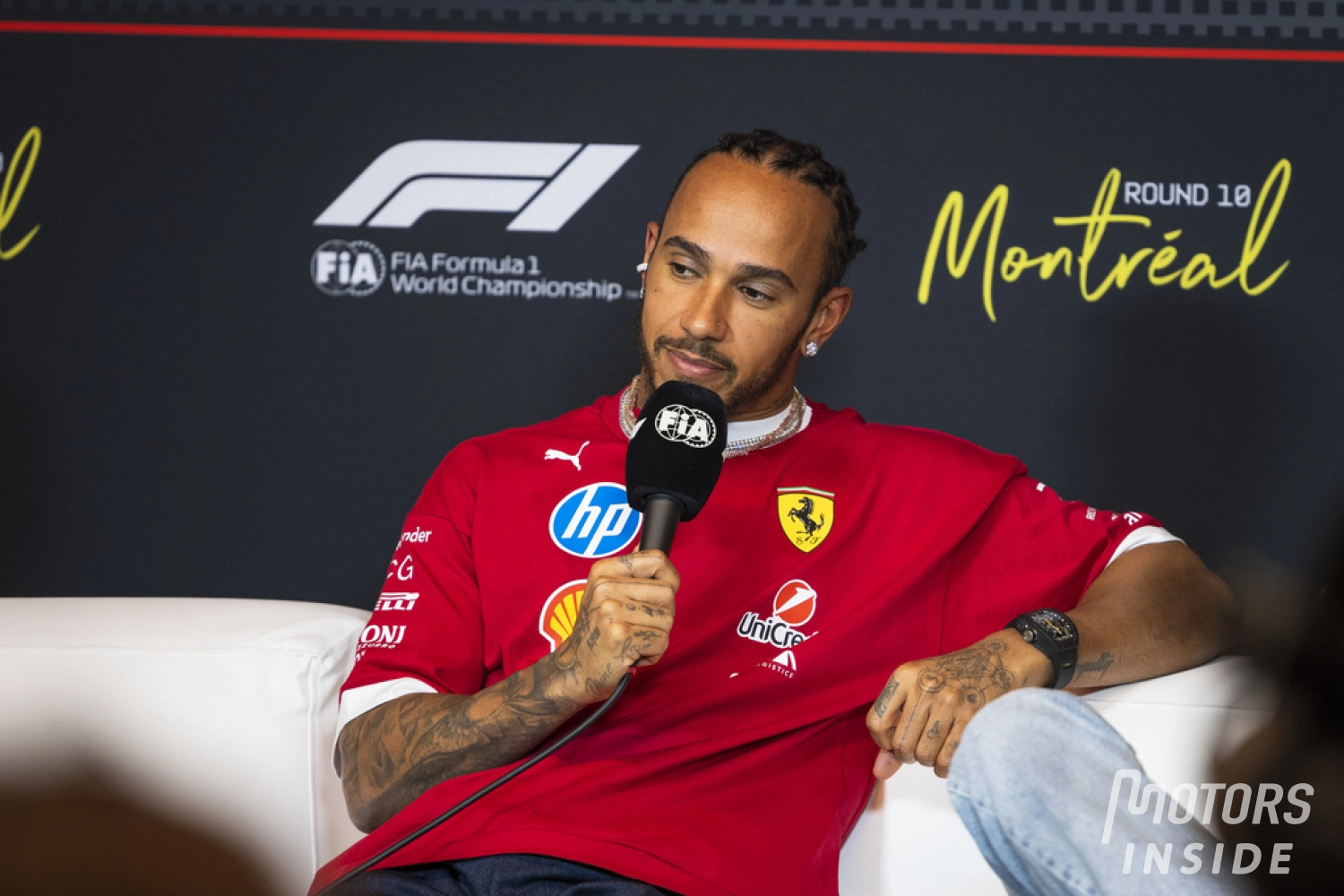 Lewis Hamilton sees his historic run of F1 podiums come to an end