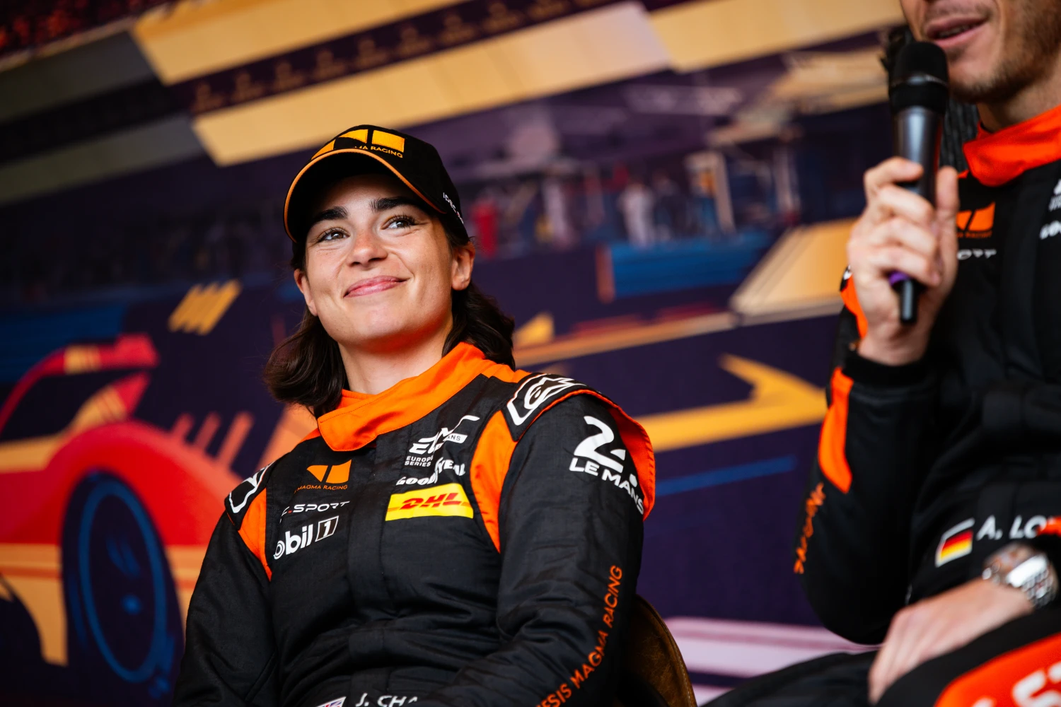 « It’s a very pleasant feeling », Jamie Chadwick seduced by her first laps at Le Mans