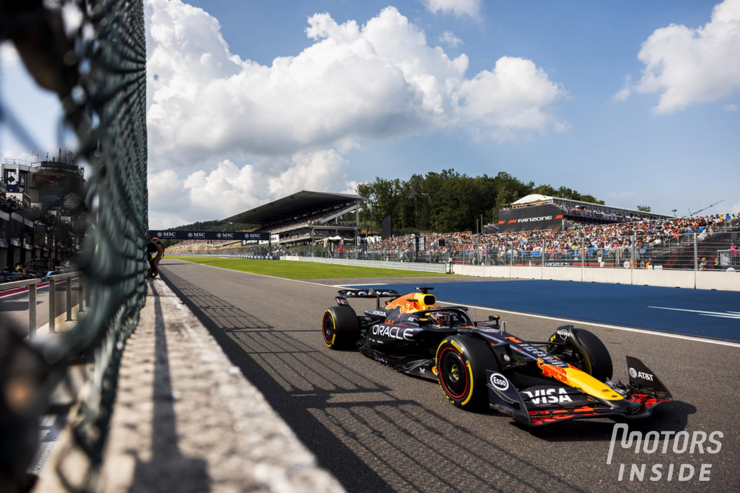 Belgian Grand Prix – Sprint Race: Max Verstappen holds off McLaren to win