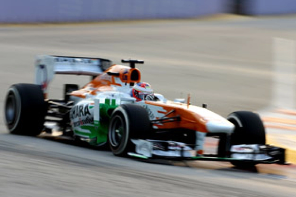 Di Resta et Force India n'ont pas vu le drapeau à damier à Yeongam