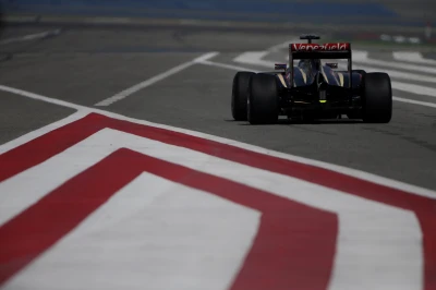 Lotus on track