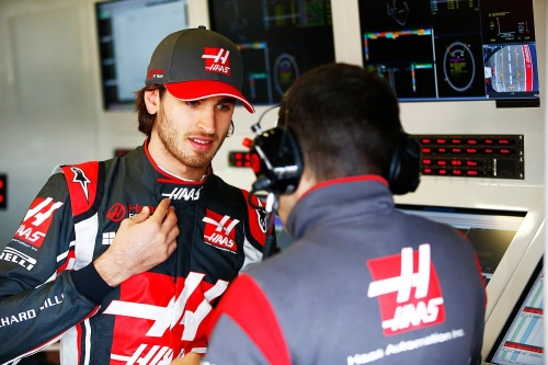 Antonio Giovinazzi prend ses marques chez Haas