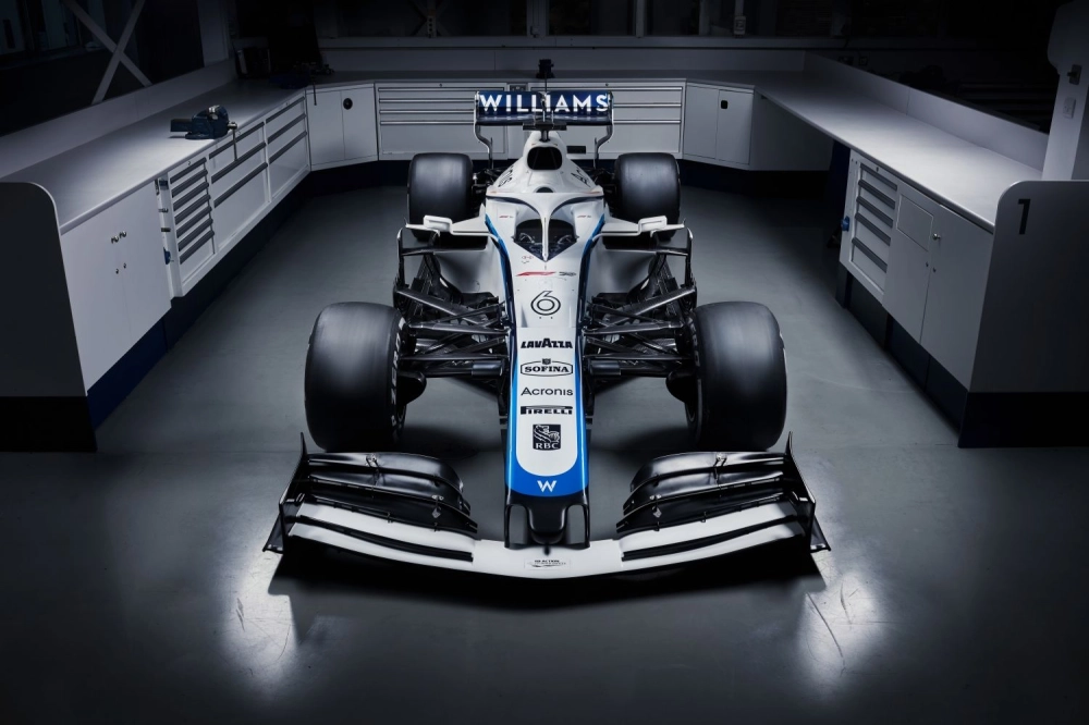 La FW43B a déjà pris la piste