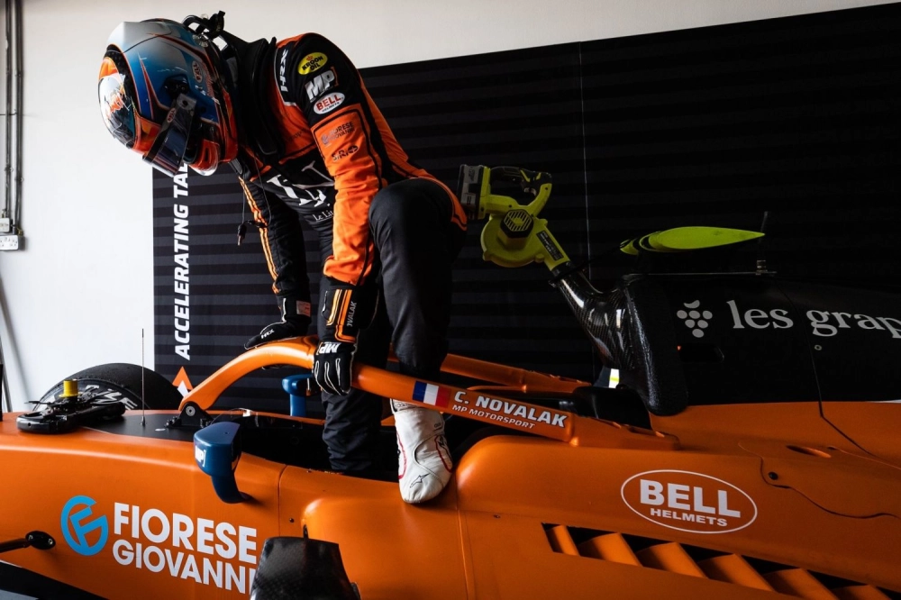 Clément Novalak rookie cette saison en Formule 2