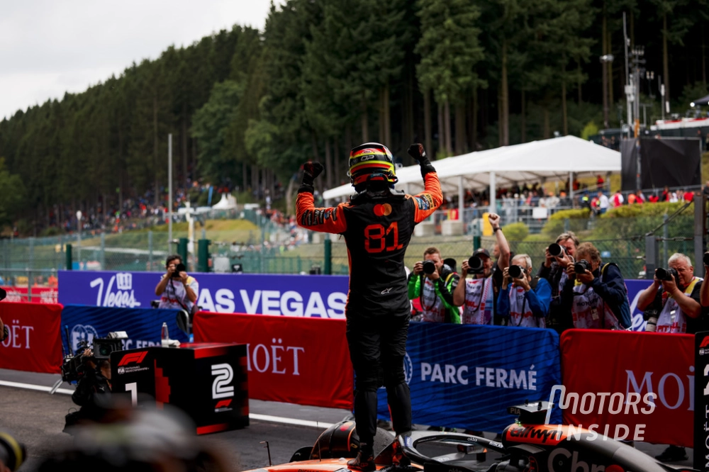 Piastri remporte le Grand Prix de Belgique