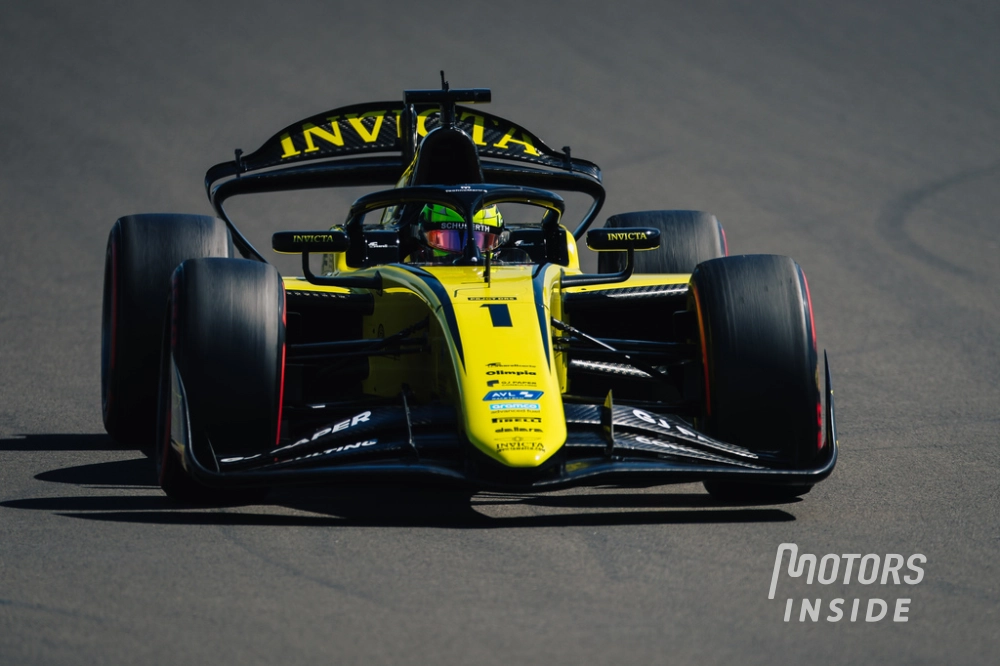 Leonardo Fornaroli à Silverstone.