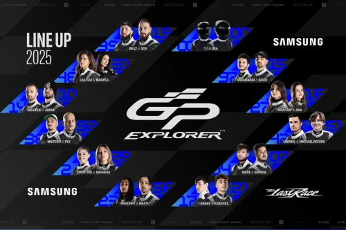 La line-up pour le GP Explorer 3.