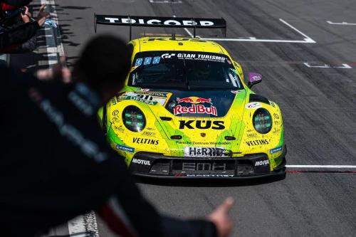 Kevin Estre a terminé deuxième des 24 Heures du Nürburgring.