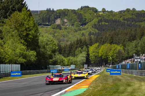 La Ferrari #51 a passé la ligne d'arrivée en tête au terme d'une course riche en suspense.