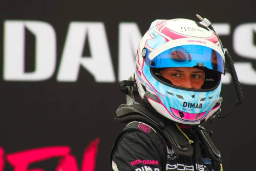 Karen Gaillard a obtenu son premier podium en tant que rookie en Porsche Carrera Cup France.