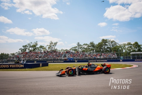 Oscar Piastri dans l'épingle du circuit Gilles-Villeneuve