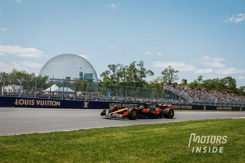 Lando Norris (McLaren) lors du Grand Prix du Canada 2025.