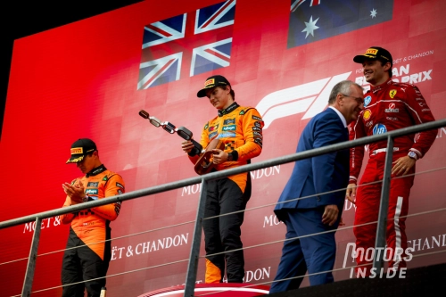 Nouveau doublé McLaren lors du Grand Prix de Belgique.