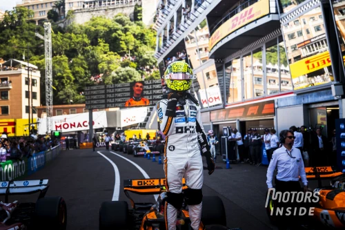 Lando Norris, le nouveau détenteur du record du tour à Monaco.