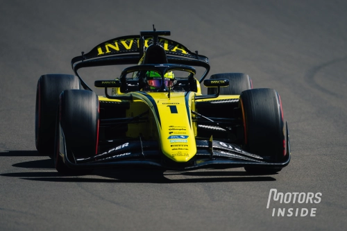 Leonardo Fornaroli à Silverstone.