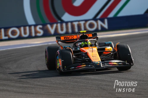 Lando Norris lors des El2