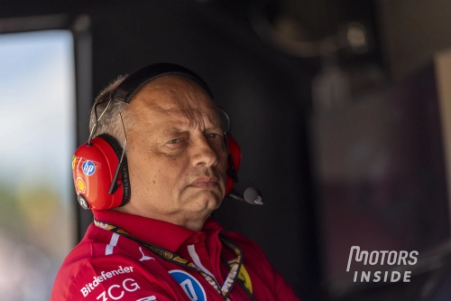 Frédéric Vasseur, directeur de l'écurie Ferrari