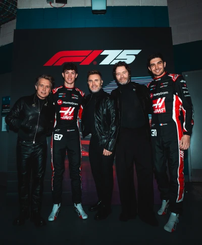 Take That, Oliver Bearman & Esteban Ocon F1 75 Live