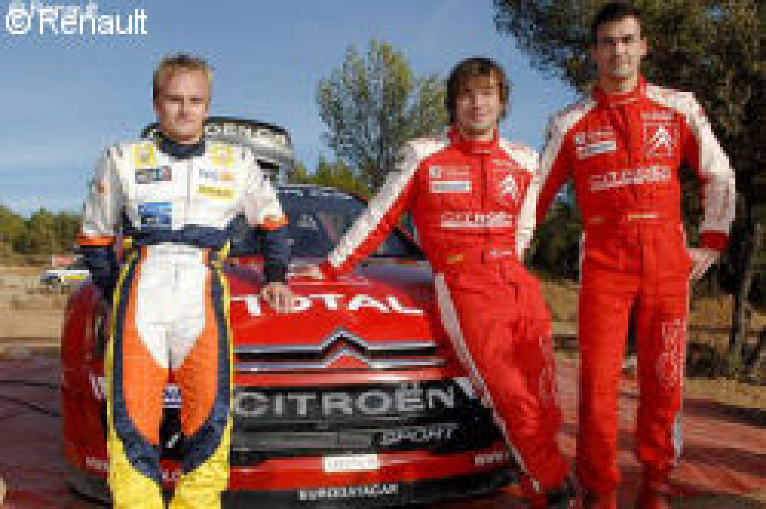 Loeb a essayé la Renault F1… Kovalainen la C4 WRC !