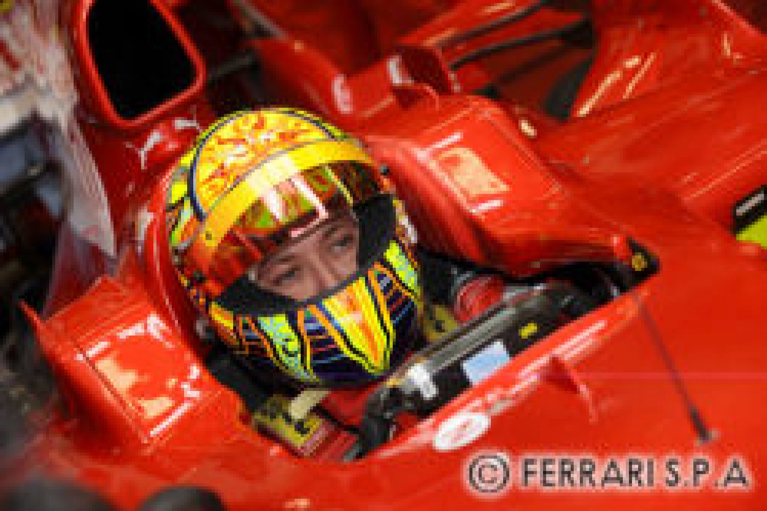 Ferrari laisse monter Rossi dans son simulateur