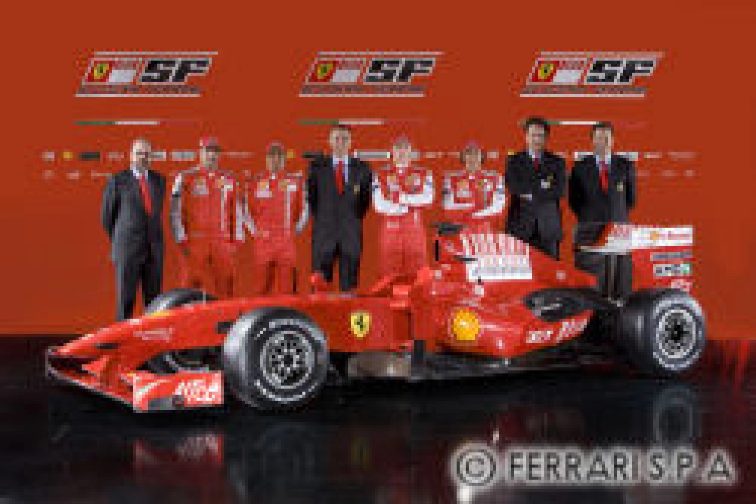 Schumacher aurait conduit la troisième Ferrari
