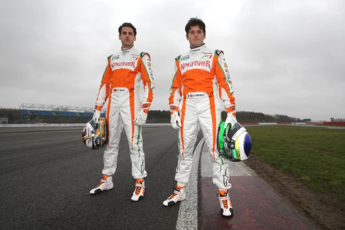 Shakedown Force India VJM02 à Silverstone