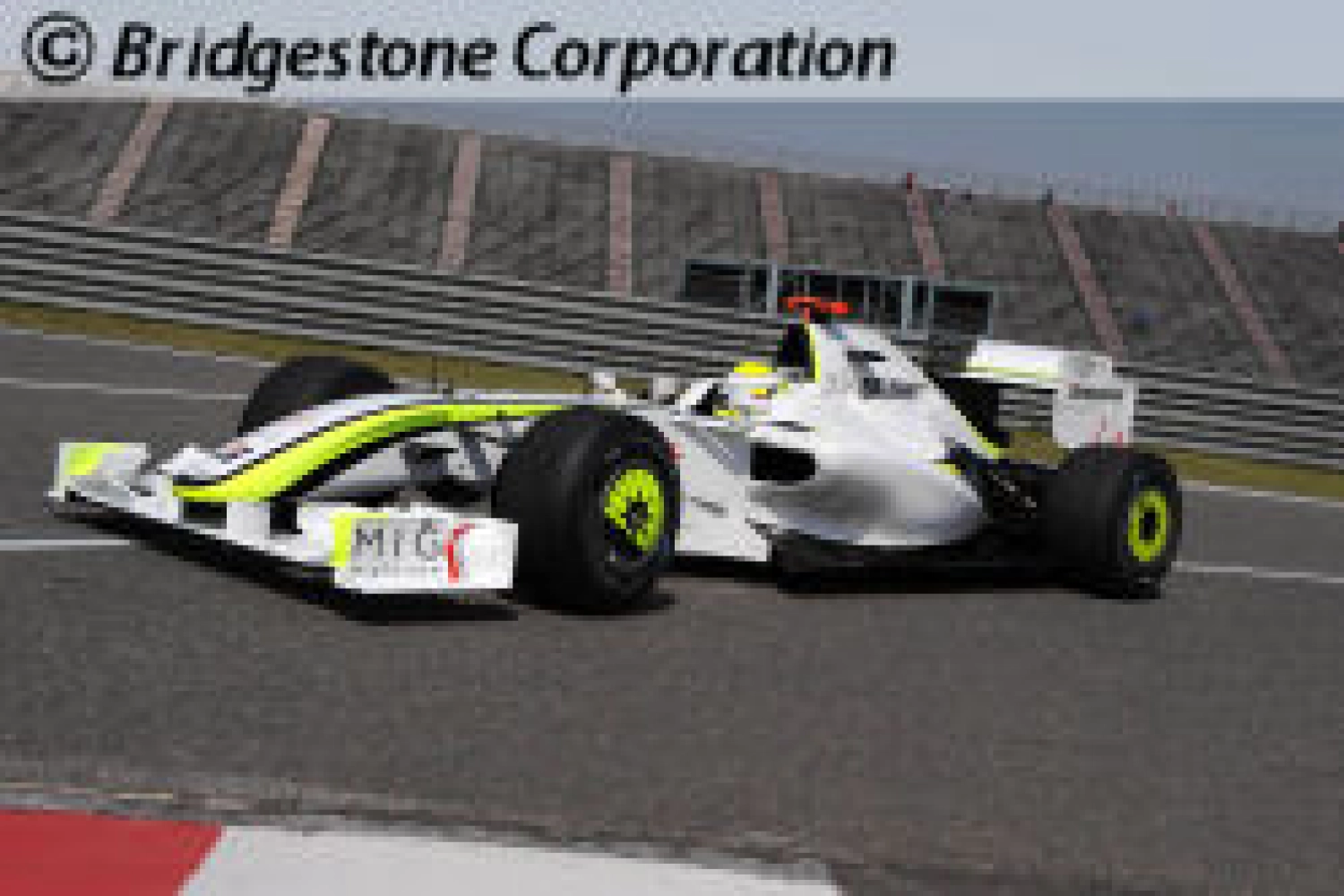 Nouvel aileron avant pour Brawn GP en Turquie