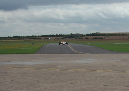 Essais Privés Renault avec Grosjean au Duxford Museum