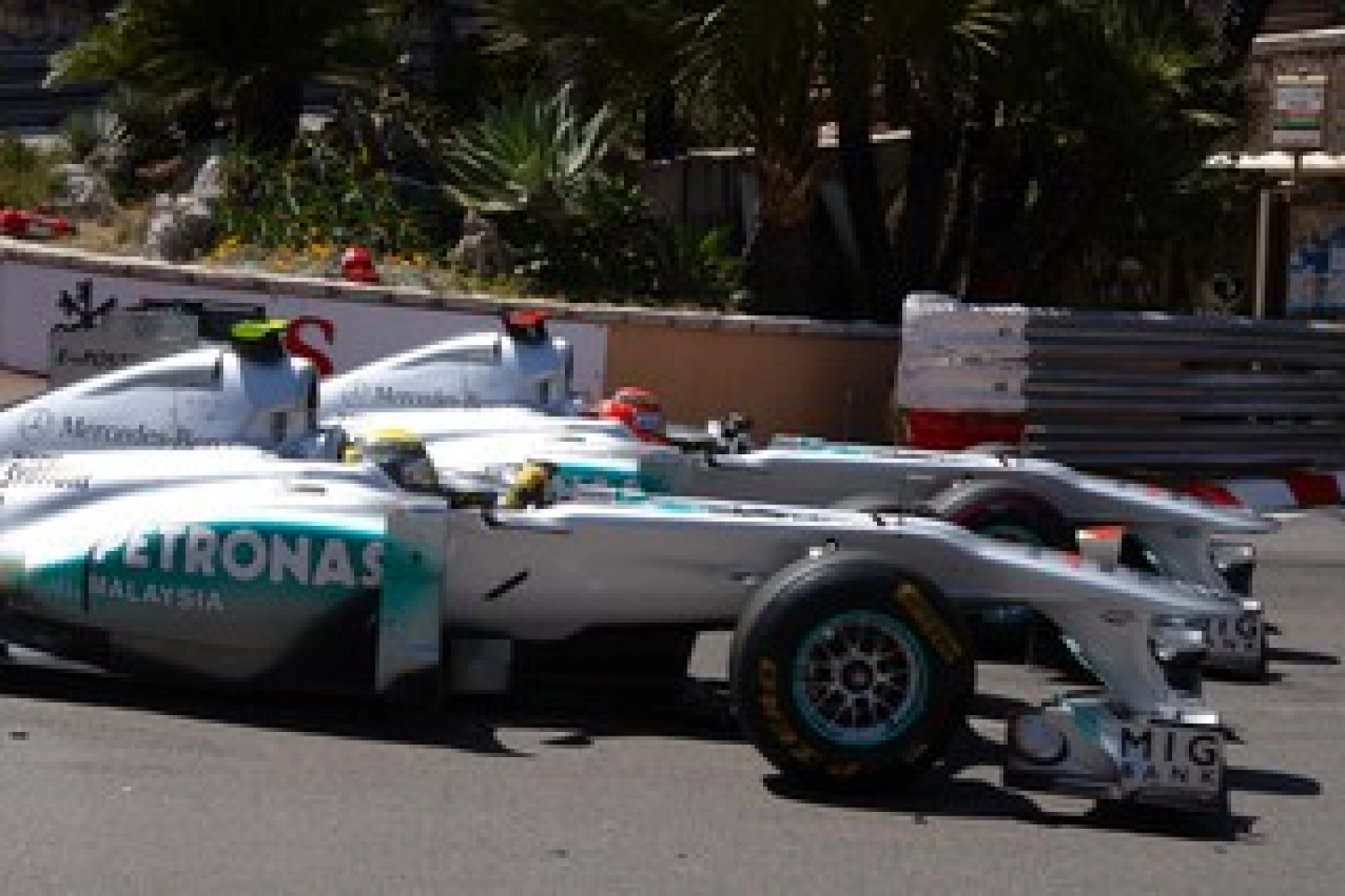 Schumacher champion du premier tour