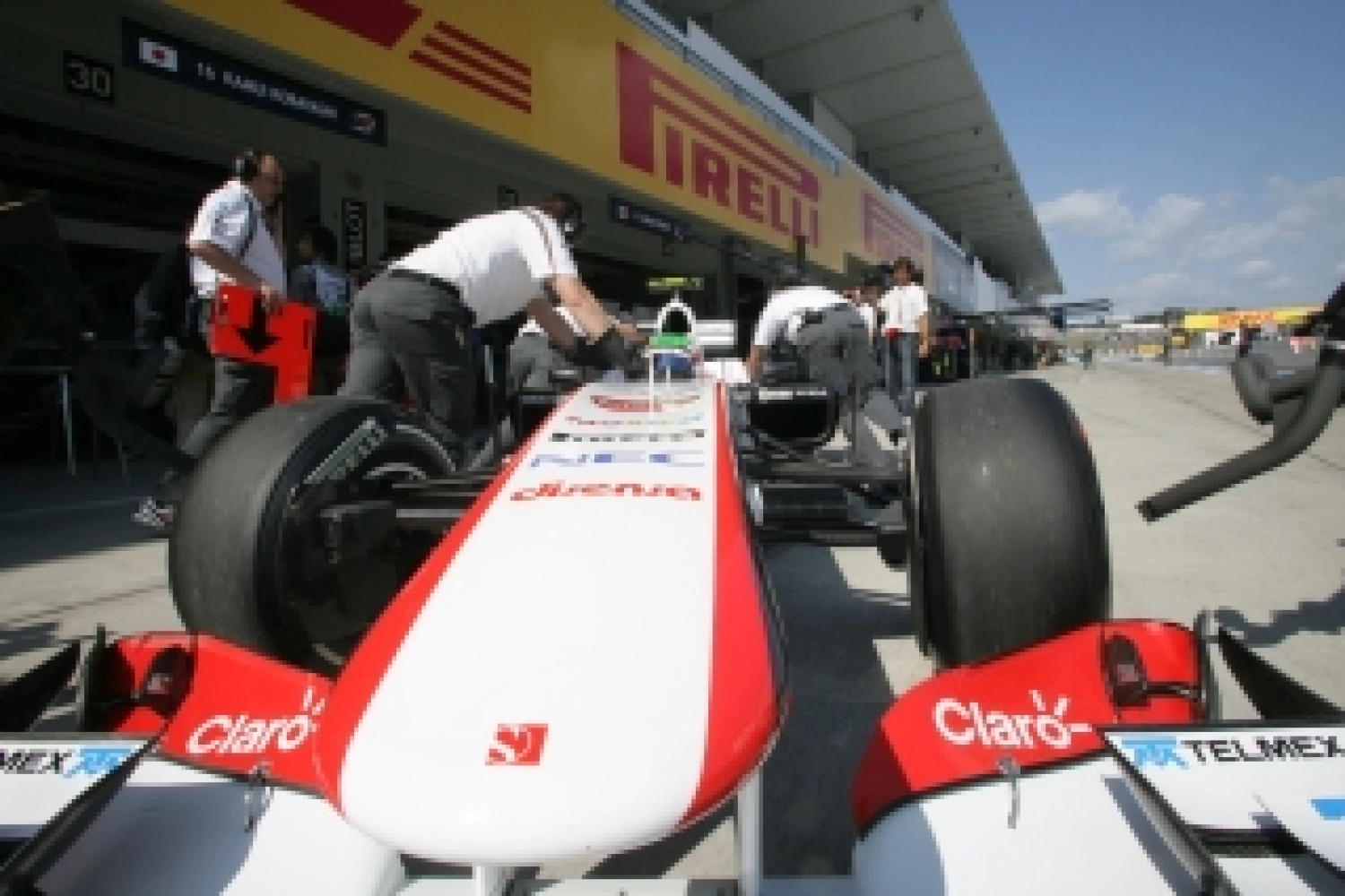 Vendredi : les nouveautés testées avec succès chez Sauber
