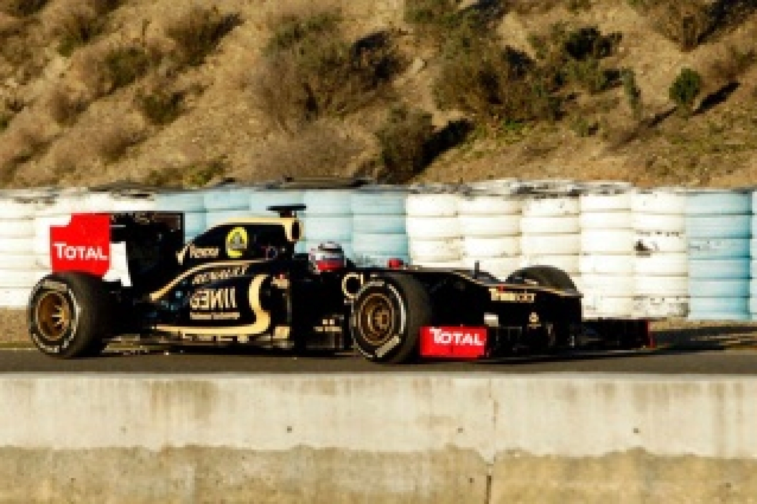 Lotus satisfaite de sa performance à Jerez