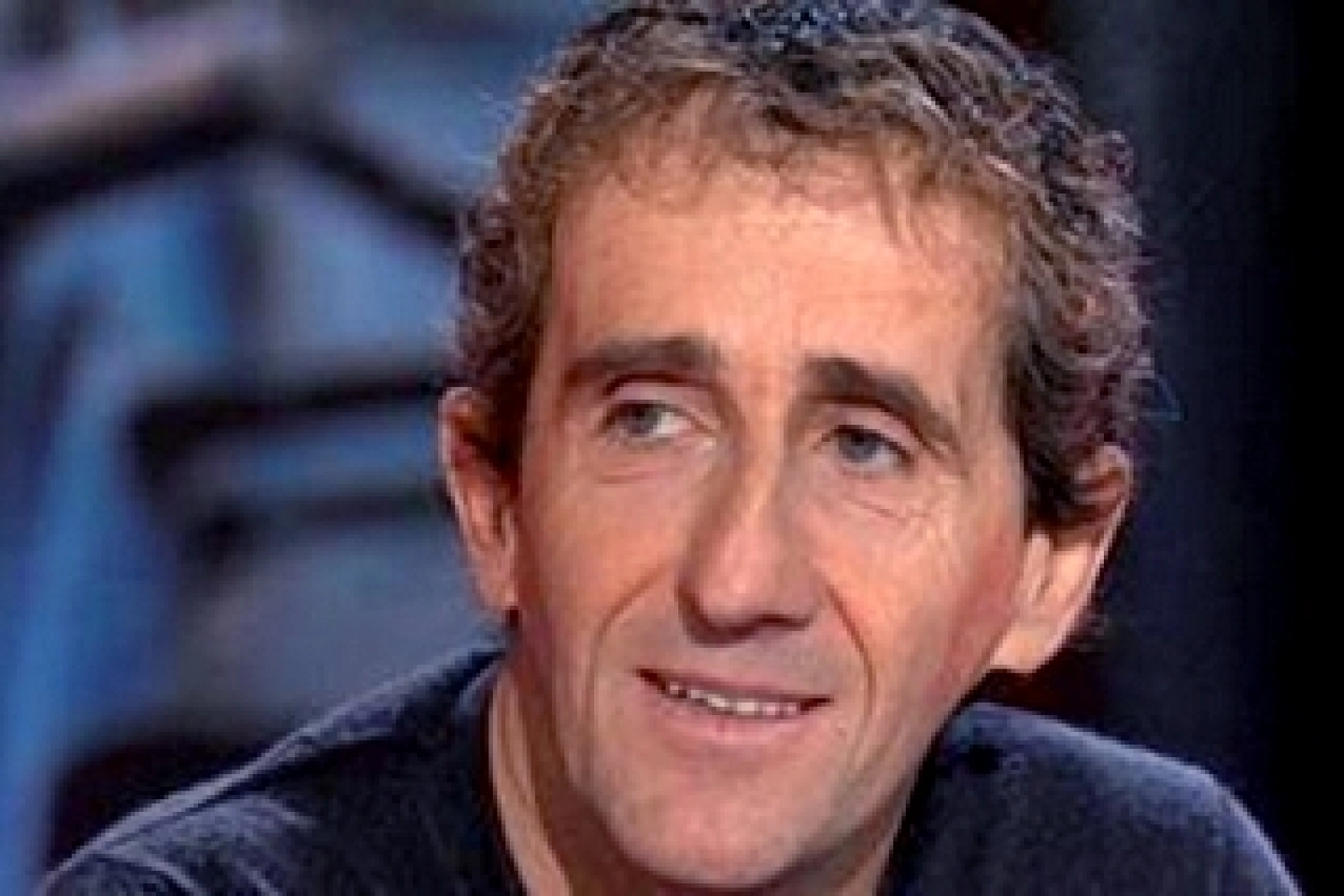 Alain Prost au volant d’une Red Bull au Paul Ricard