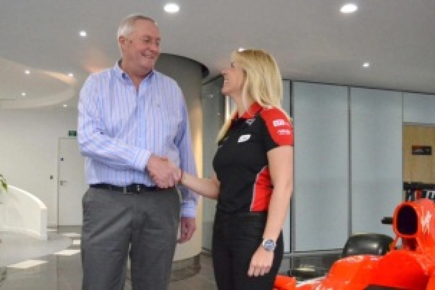 Maria de Villota pilote d&rsquo;essais de Marussia