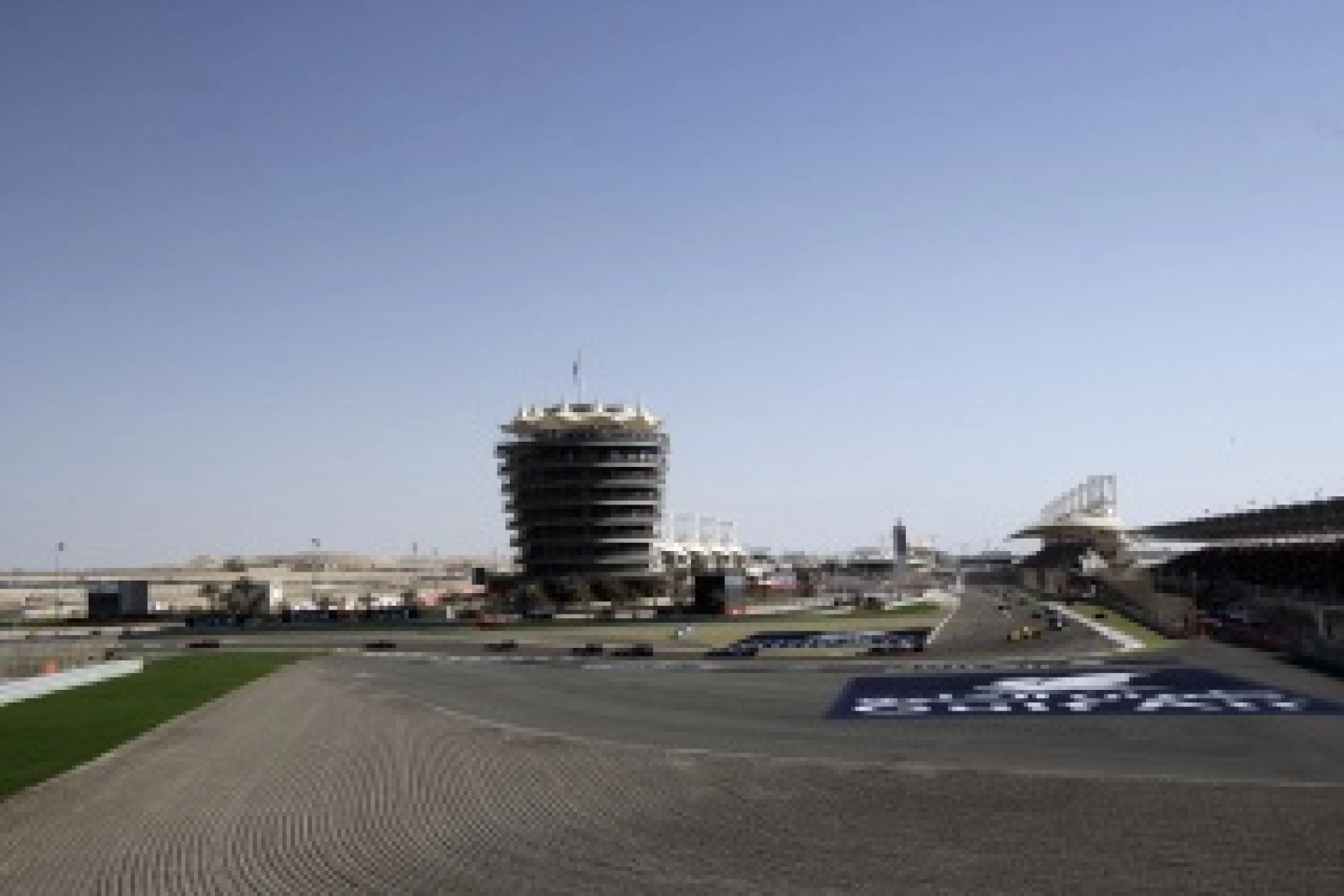 Le premier virage du circuit de Sakhir nommé Michael Schumacher
