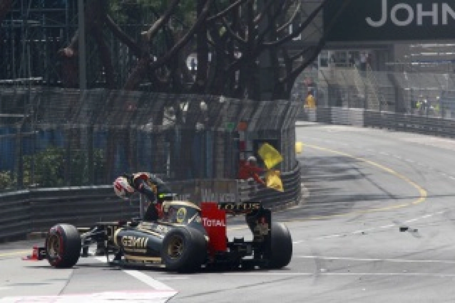 Dimanche : Grosjean et Lotus espéraient bien plus à Monaco