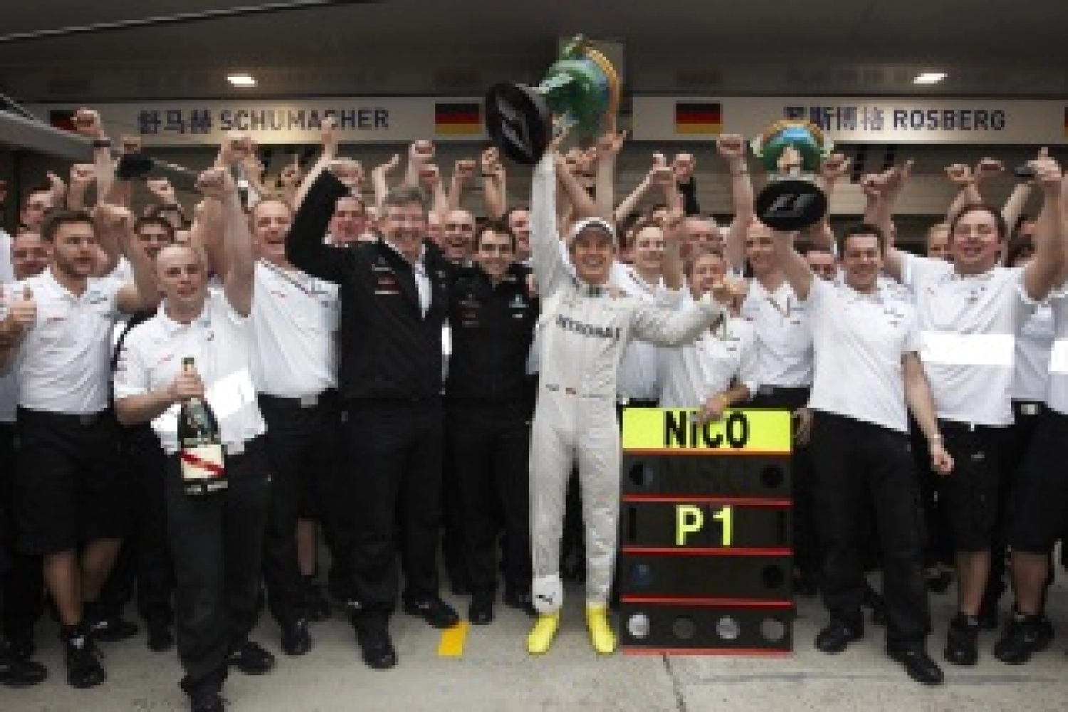 Rosberg et Mercedes ne se cachent pas de jouer le titre
