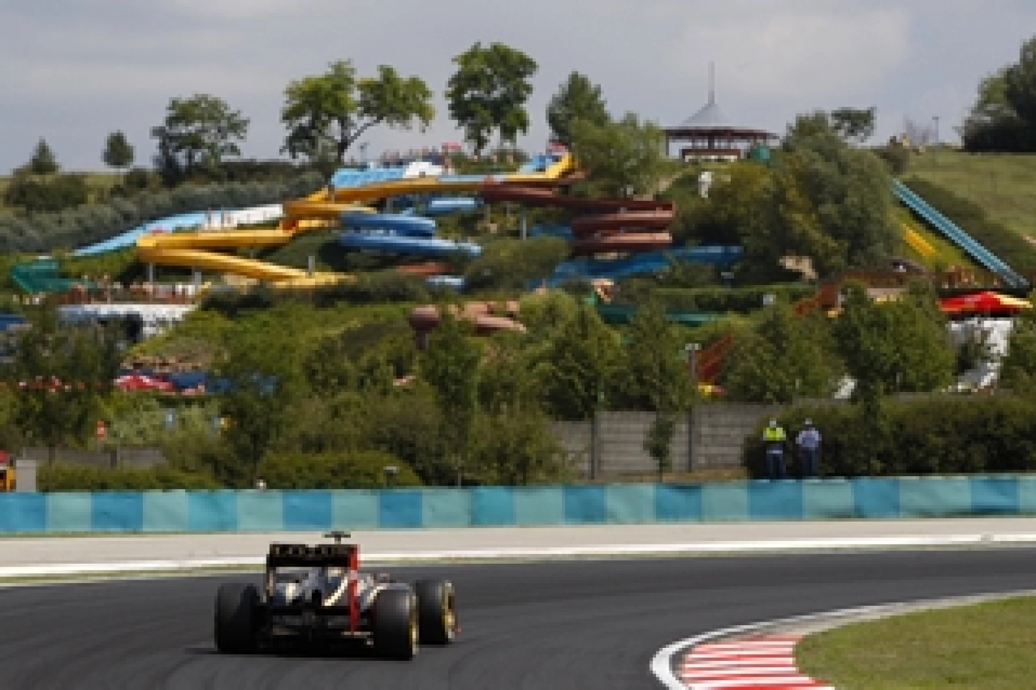 Dimanche : Raikkonen et Grosjean montent sur le podium pour Lotus