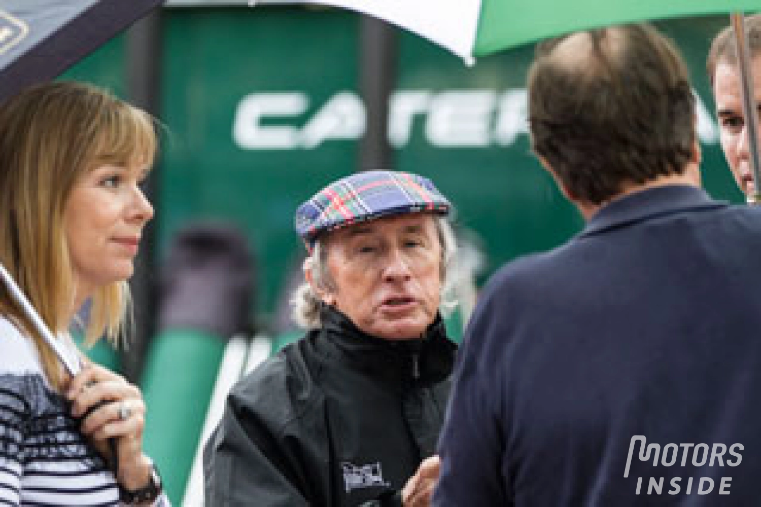 Jackie Stewart tend la main à Romain Grosjean