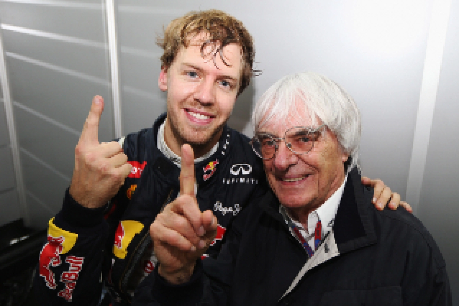 Pour Ecclestone, la polémique sur le dépassement de Vettel est une blague