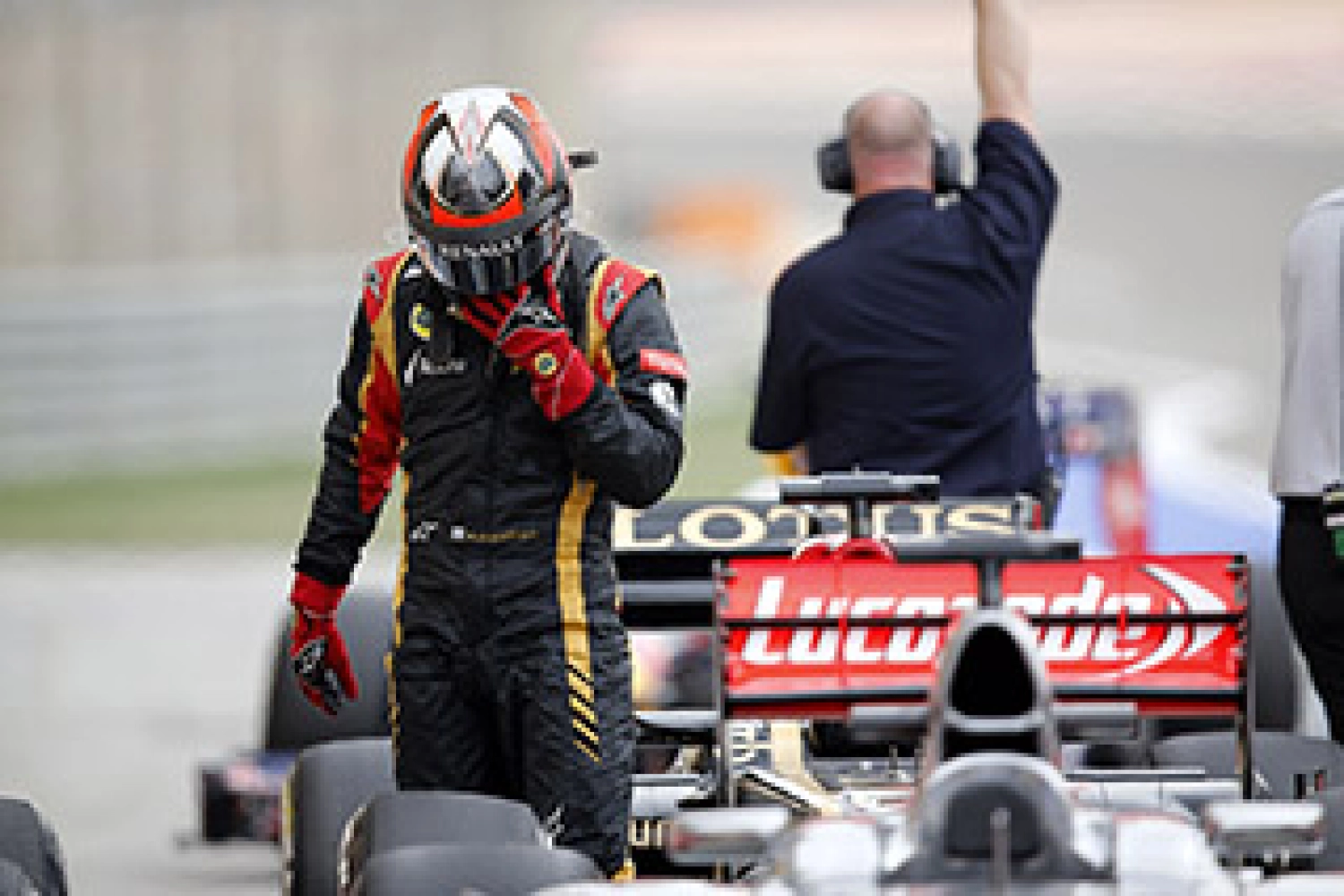 Samedi : Des qualifications "pas fameuses" pour Räikkönen et Grosjean