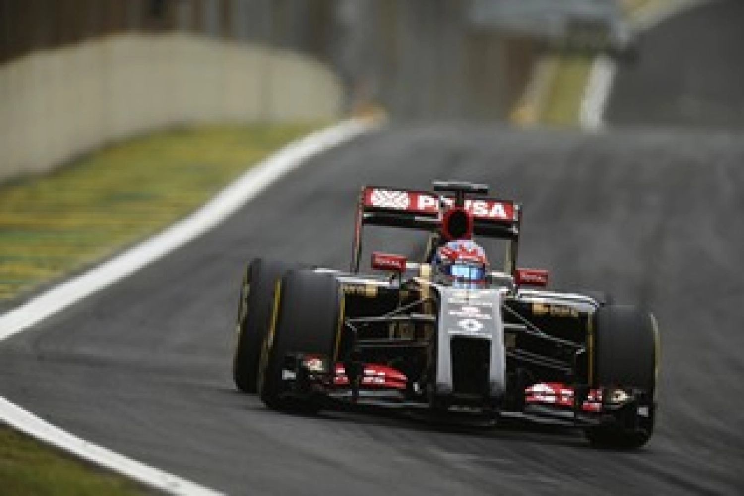 GP Brésil : Grosjean abandonne et Maldonado hors du top 10 pour Lotus