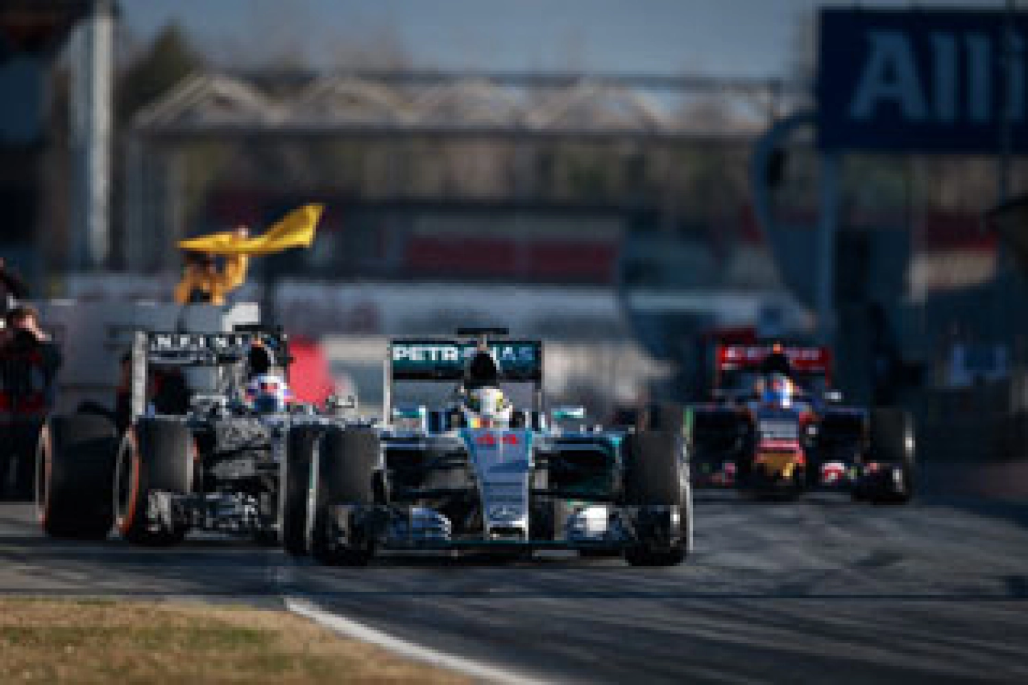 Mercedes : « Plus d’incidents en une course que sur toute la saison »