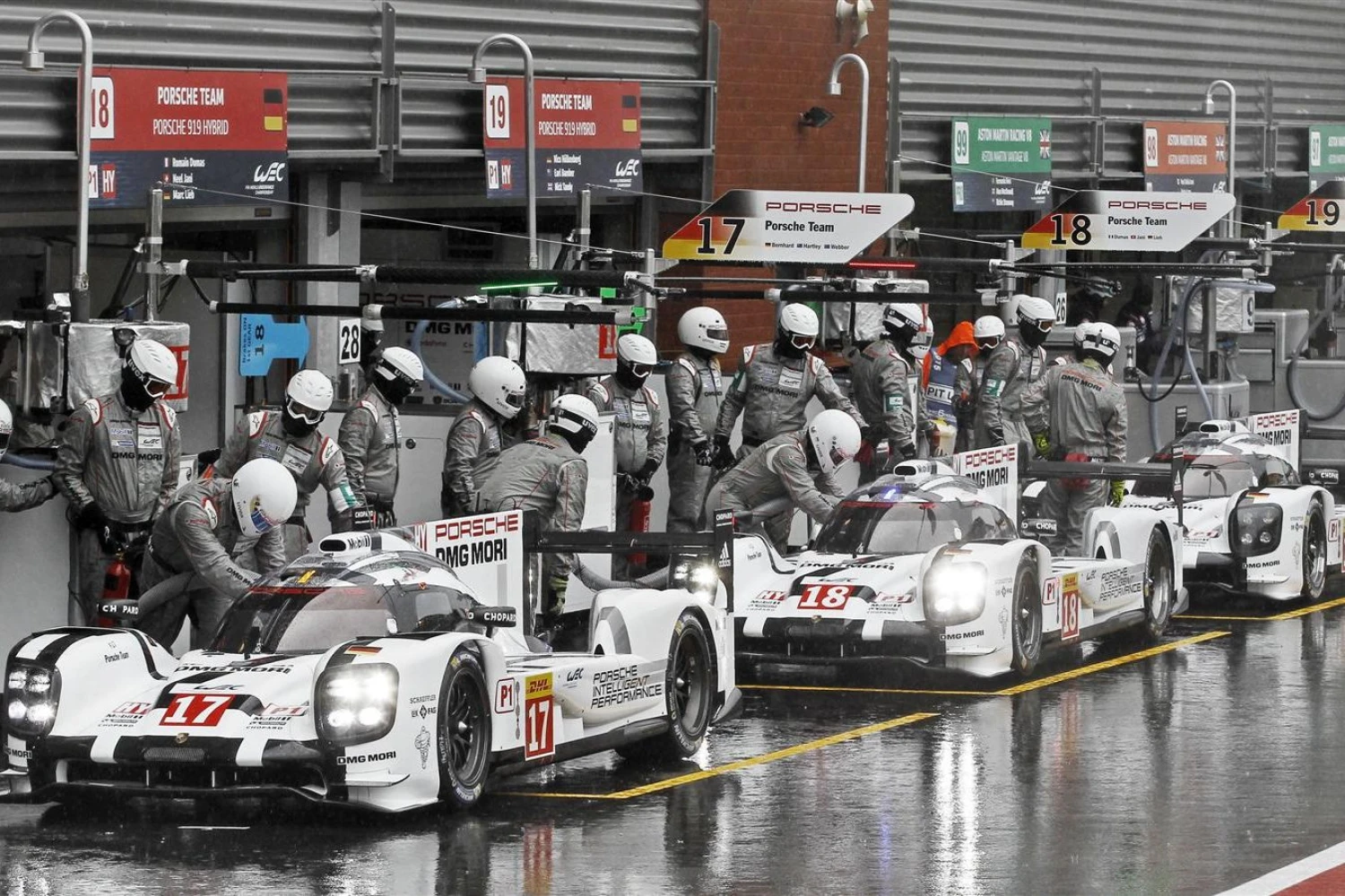 Qualifications : Triplé Porsche à Spa-Francorchamps