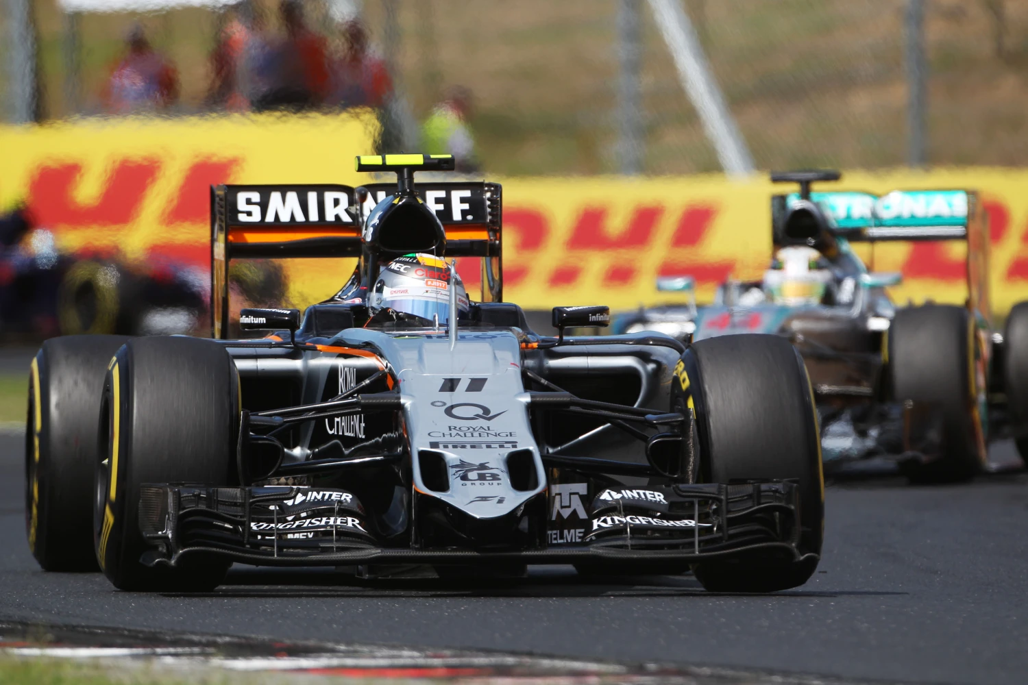 Des problèmes de fiabilité pour Sahara Force India en Hongrie