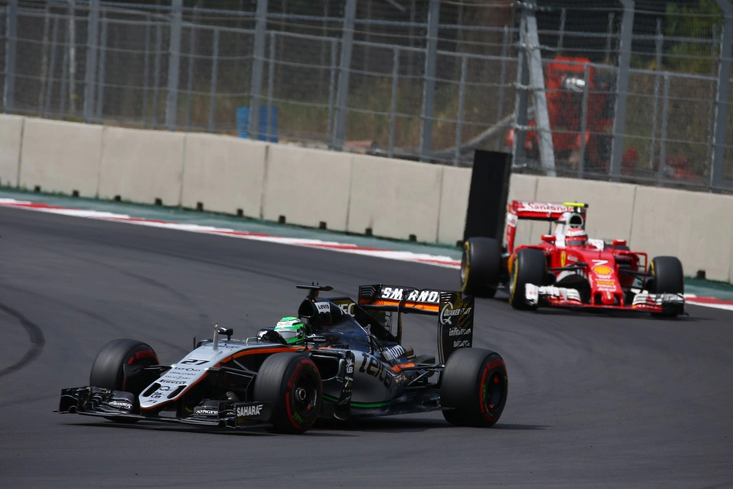 Nico Hülkenberg obligé de s&rsquo;incliner face à Kimi Räikkönen en fin de course
