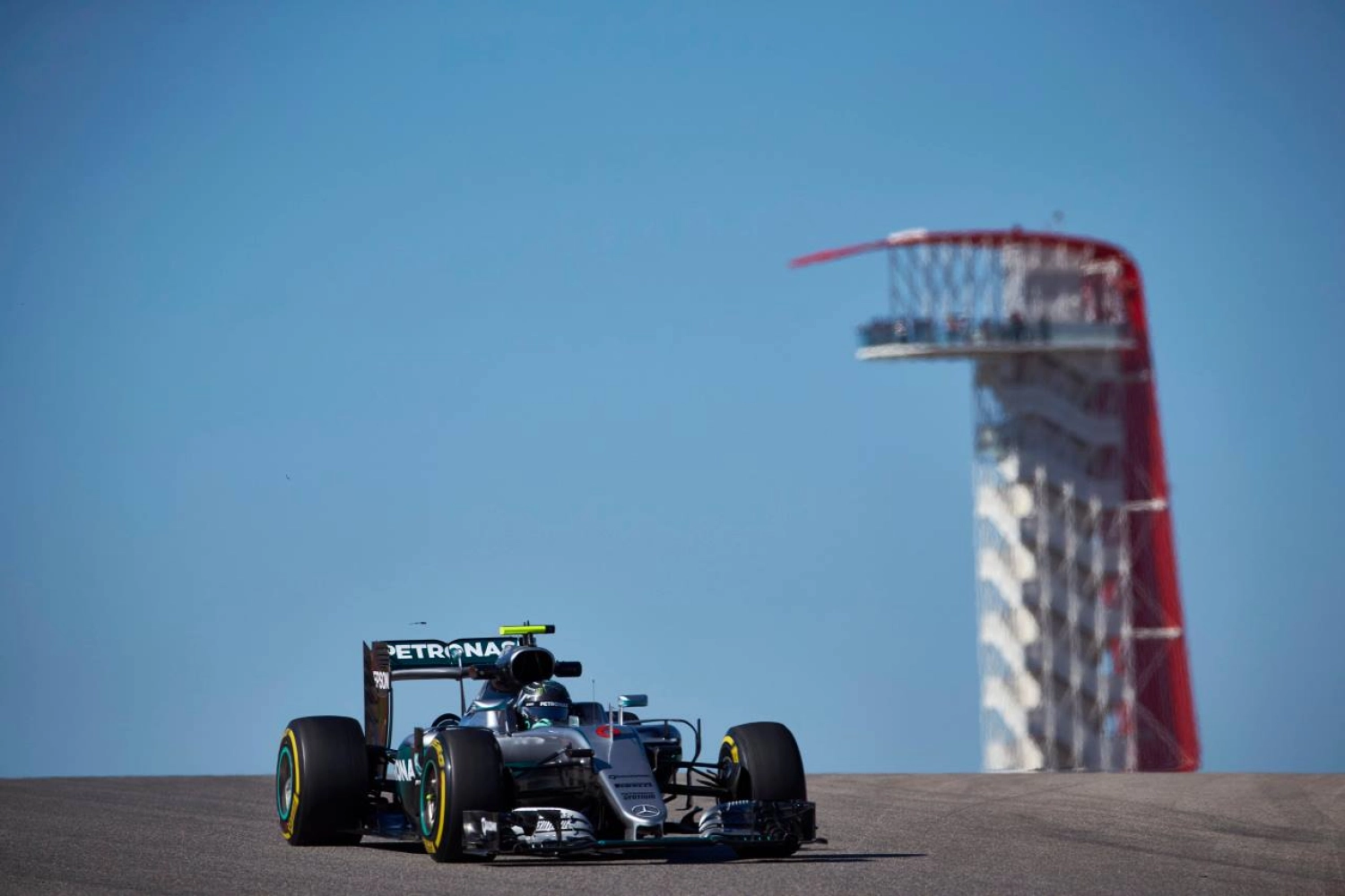 États-Unis – Essais Libres 2 : Au tour de Rosberg, Ricciardo en sandwich