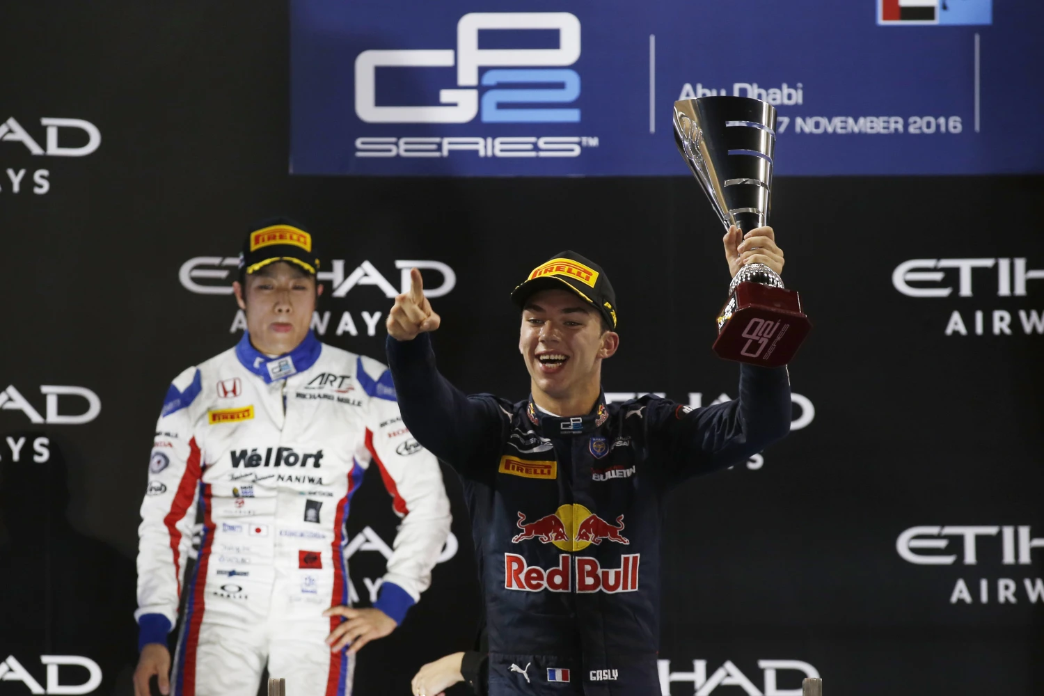 Abu Dhabi – Course 1 : Pierre Gasly l’emporte et prend la tête du championnat