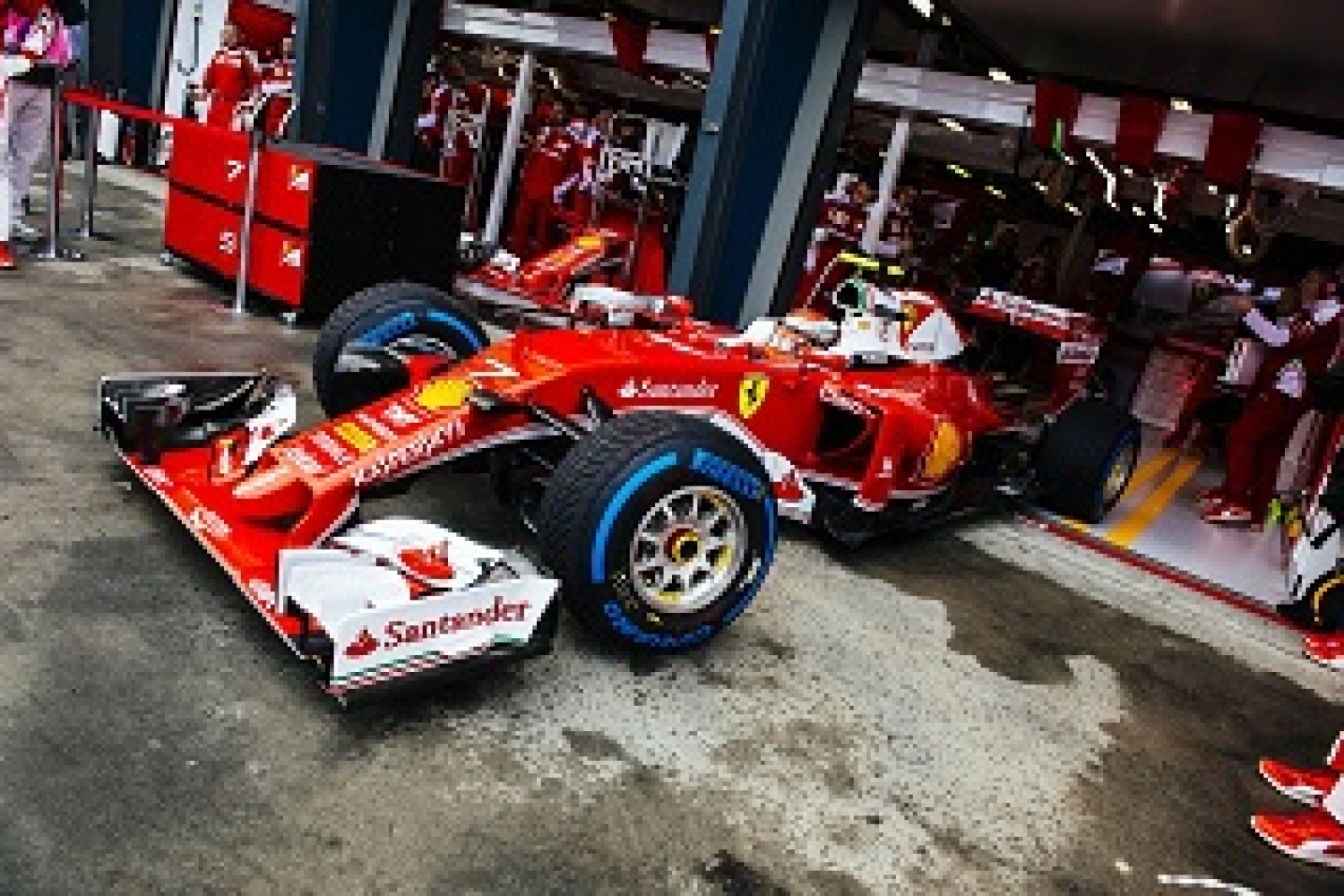 Ferrari arrête ses essais à cause de l&rsquo;accident de Sebastian Vettel