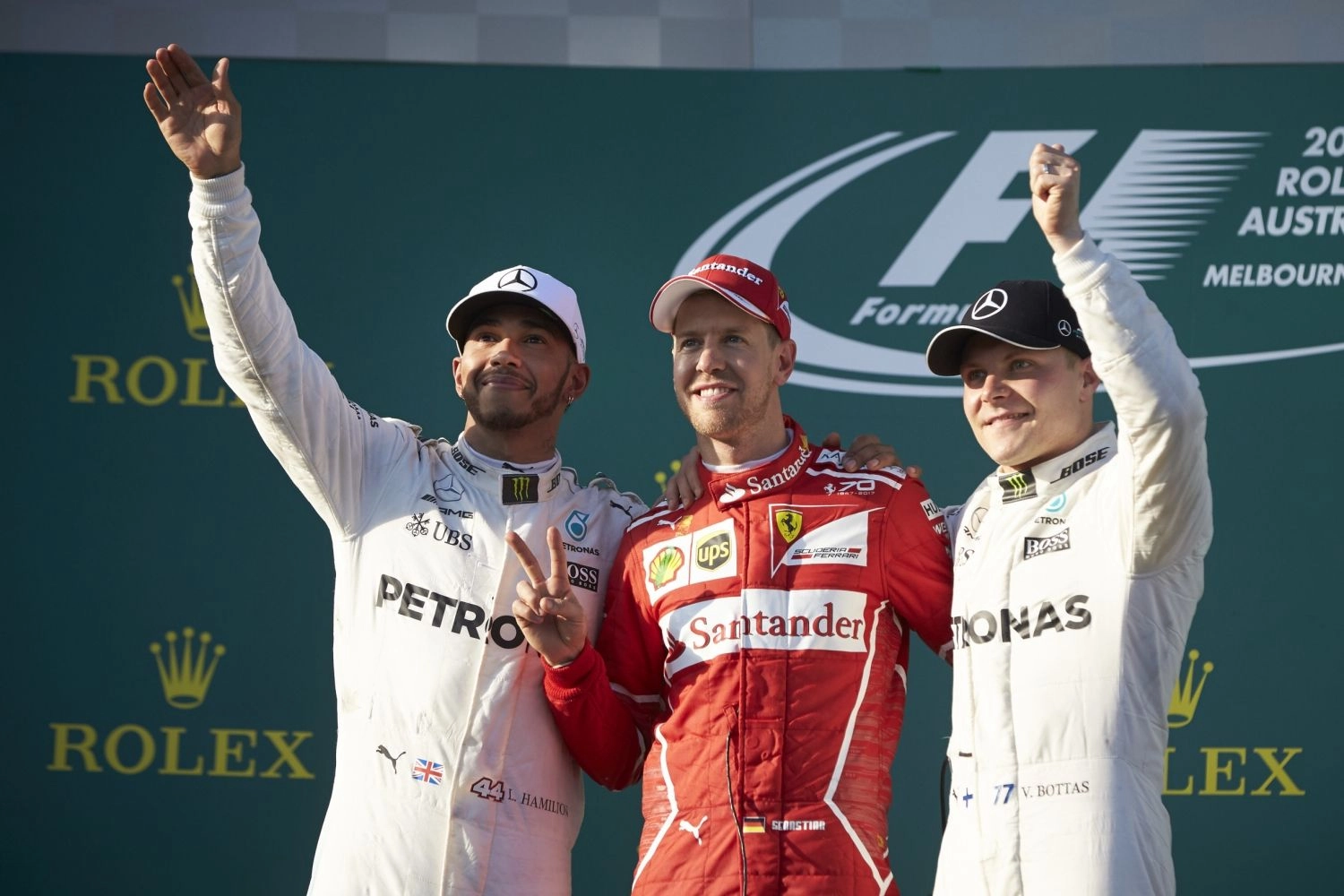 Australie – Course : Sebastian Vettel l’emporte devant les deux Mercedes