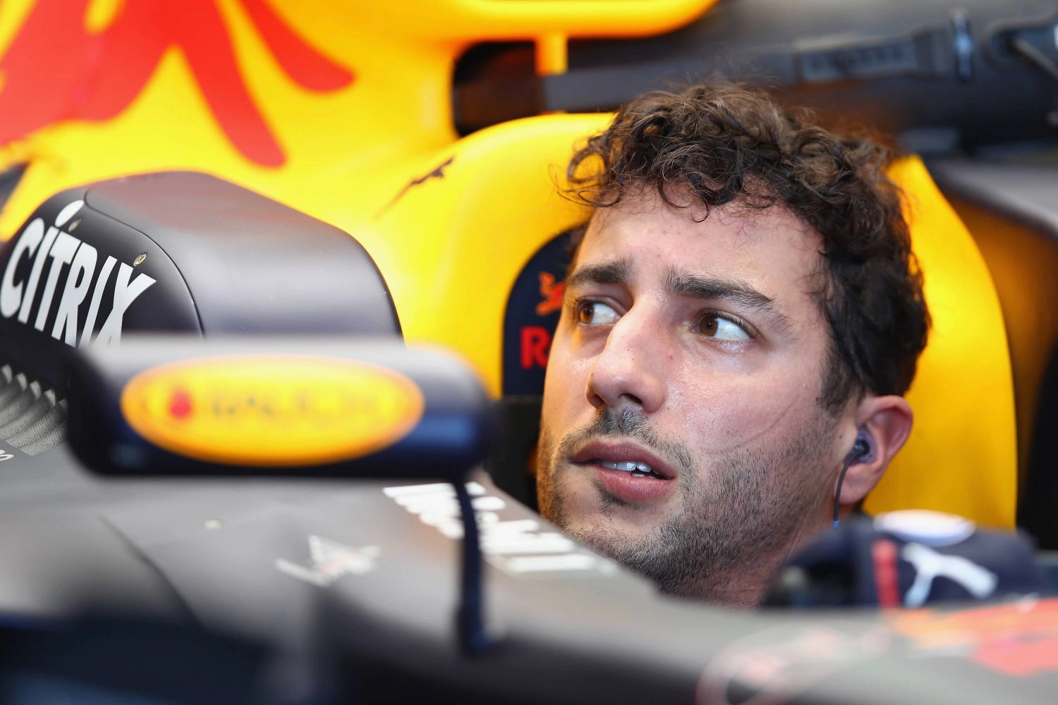 Daniel Ricciardo sort devant son public